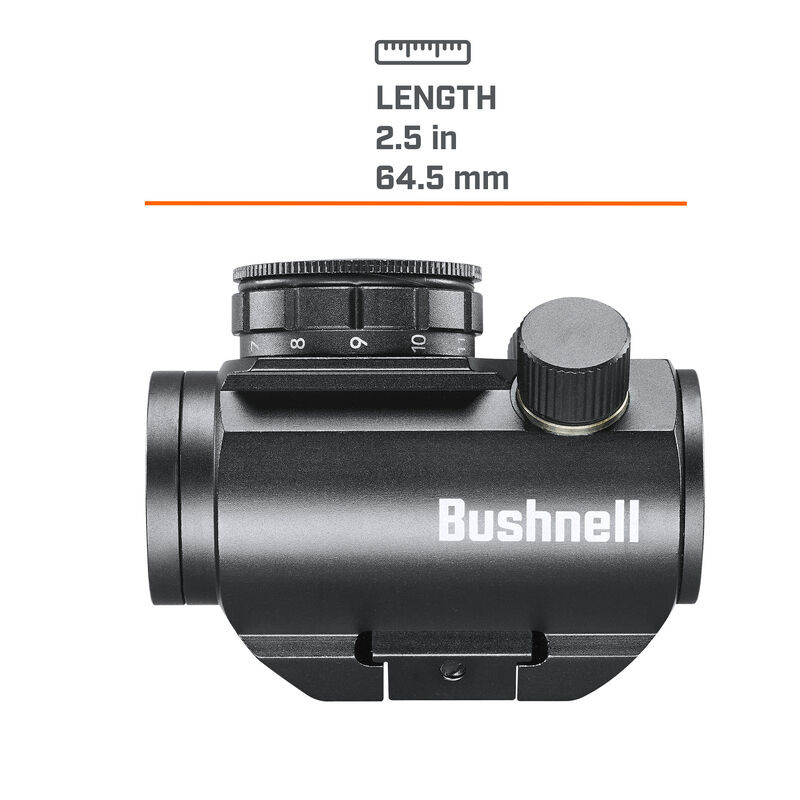Bushnell Trophy TRS-25 Red Dot Sight Riflescope, 1x20mm, Black