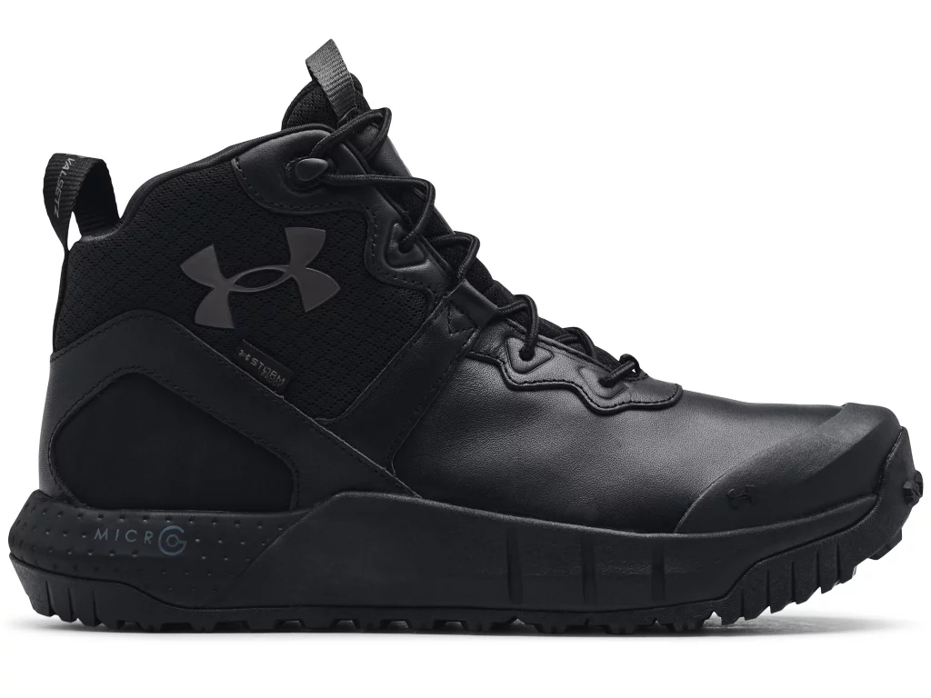 Under Armour Men's UA Micro G Valsetz Mid Leather Waterproof Boots