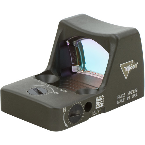 Trijicon RMR Type 2 Red Dot Sight – 3.25 MOA, Automatic LED