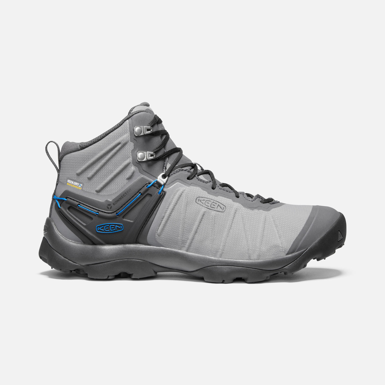 KEEN Men'S Venture Mid Wp Hiking Boots Steel Grey/Magnet
