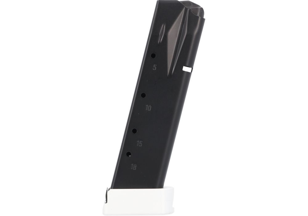 Sig Sauer P226 XFIVE 20RD 9MM EXTENDED MAGAZINE - SILVER BASEPAD