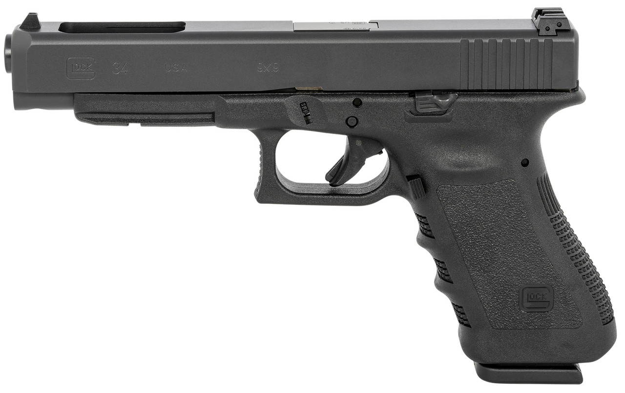 Glock UI3430103 G34 Gen3 Competition 9mm Luger 5.31 Barrel 171