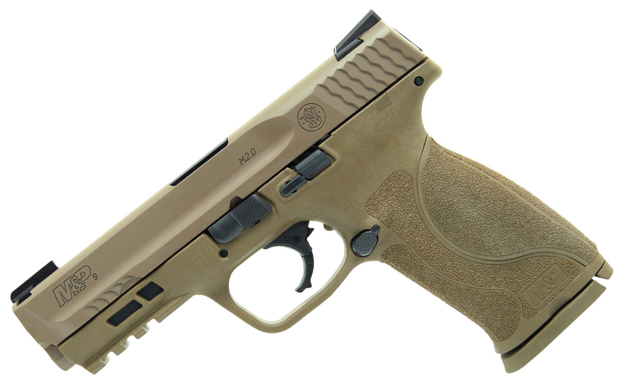 Smith Wesson 11767 MP M2.0 9mm Luger 4.25 Barrel 171 Flat Dark