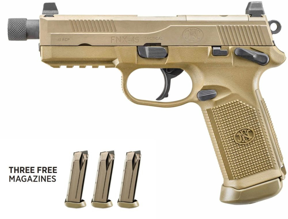 FN America FNX-45 Tactical Package .45 ACP 5.3
