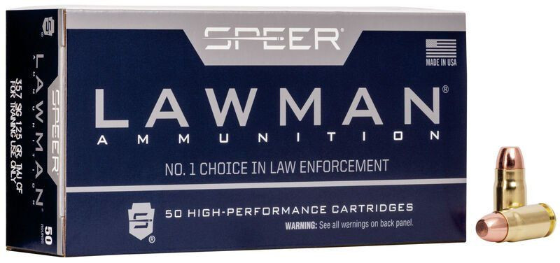 Speer Lawman .357 Sig TMJ 125 Grain - 1000 Rounds