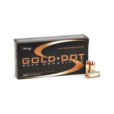 Speer Gold Dot .40 S&W HP 165 Grain - 20 Rounds