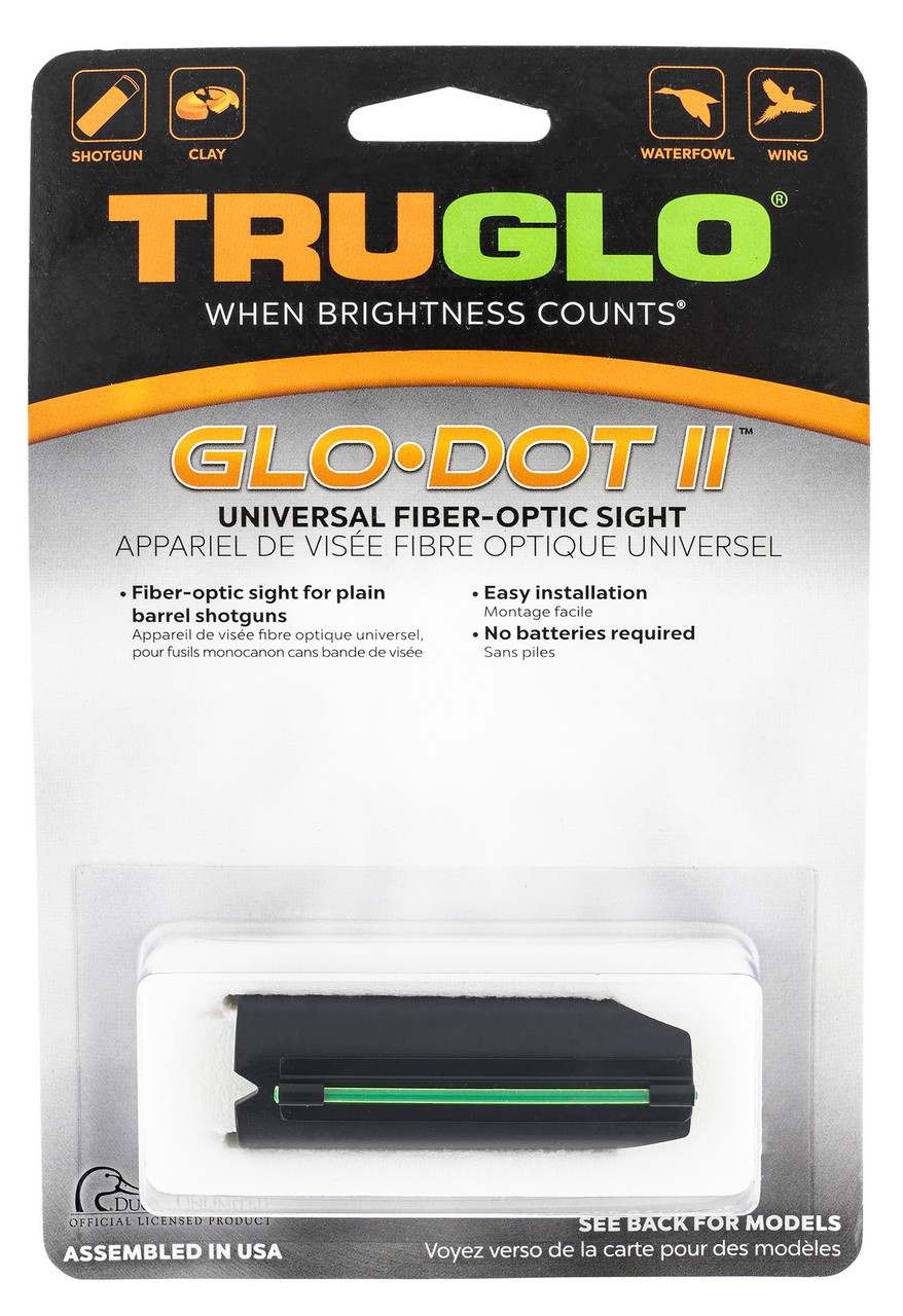 USA Tru-Glo Fiber Optic Sight Rods Replacement | .060 .040 Mm, For Handgun Rifle Shotgun, BullsEye