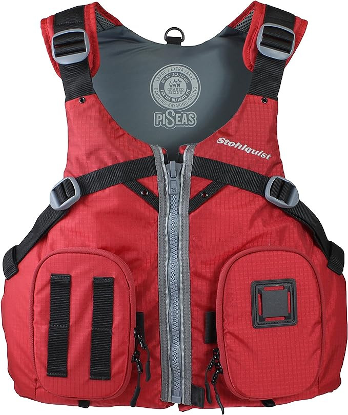 Stohlquist Stohlquist Piseas Lifejacket Red SM/MD (PFD) - Bereli Inc.
