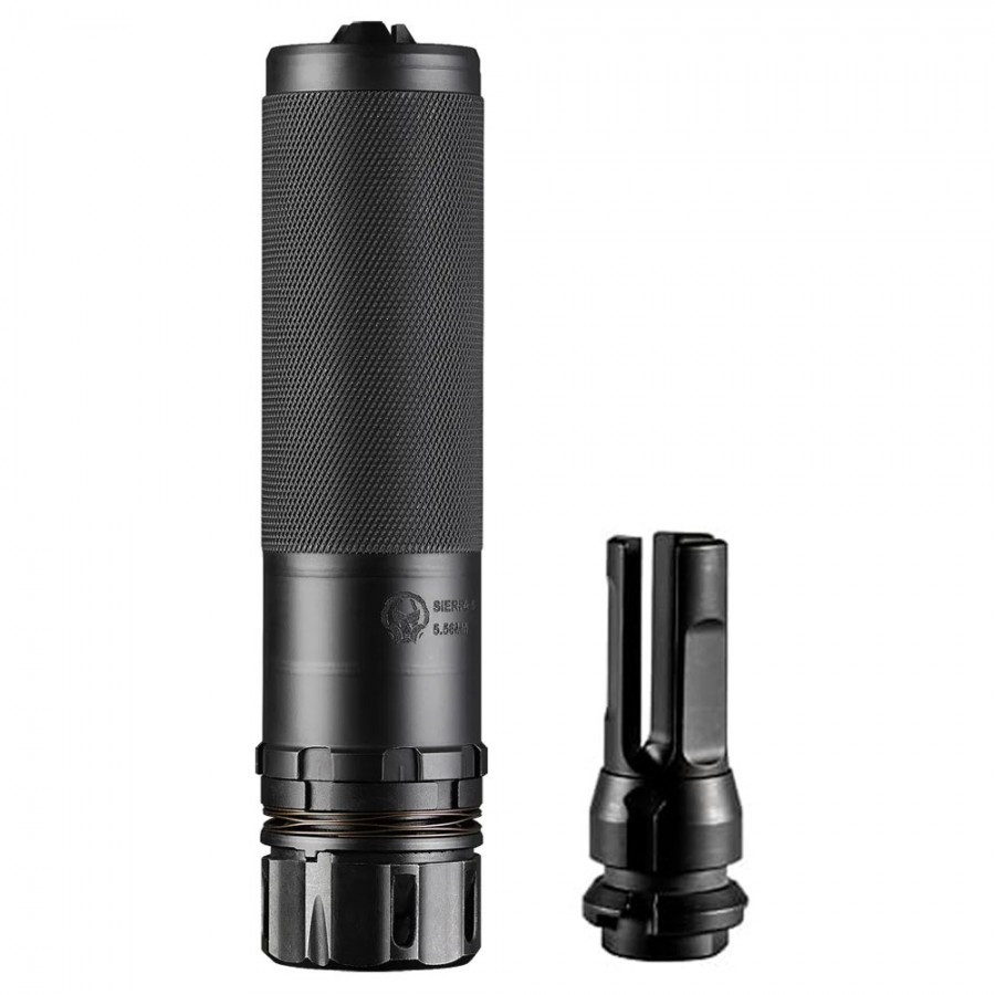 Dead Air Sierra 5 Suppressor 5.56mm w/ KeyMo Adapter & 1/2-28