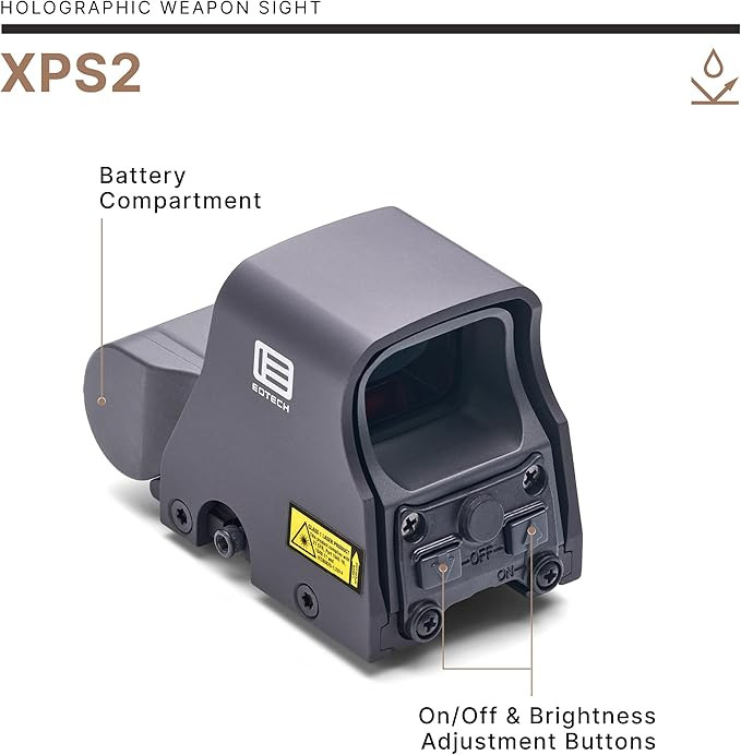 EOTECH XPS2 Holographic Weapon Sight – Grey