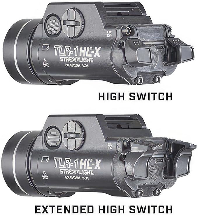 Streamlight 69500 TLR-1 HL-X 1500-Lumen Rechargeable Rail-Mounted