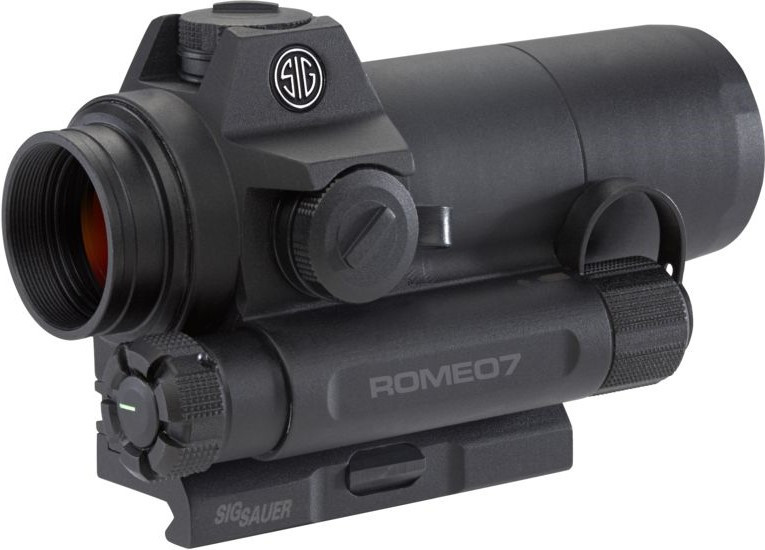 Sig Sauer ROMEO7 1x30mm Durable Aluminum Full Size 2 MOA Red Dot Sight