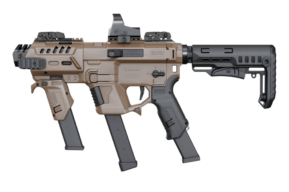 Recover Tactical P-IX+MG PG9 SR20 Metal Front Guard Folding Brace