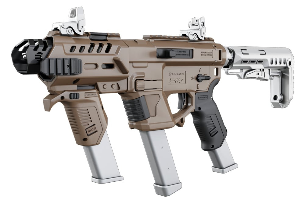 Recover Tactical P-IX+MG PG9 SR20 Metal Front Guard Folding Brace