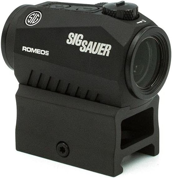 Sig Sauer Romeo5 1x20mm Compact 2 Moa Red Dot Sight, Black