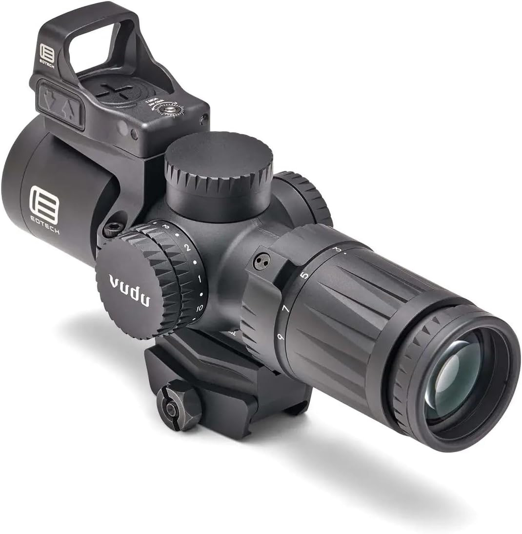 EOTech Vudu 3-9x32 Ultra-Short Riflescope with EFLX 1X Mini Reflex EOTech Vudu 3-9x32 Ultra-Short Riflescope with EFLX 1X Mini Reflex