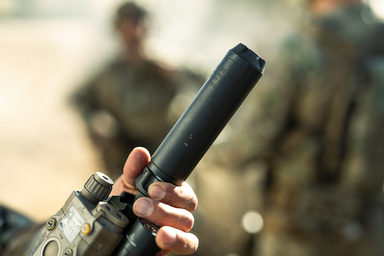 Surefire Socom556-RC4 5.56mm Suppressor, Black