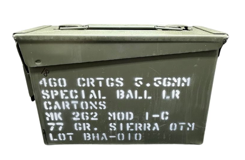 Black Hills 5.56mm NATO MK262 Mod 1-C 77 Gr OTM (Military Ammo Can