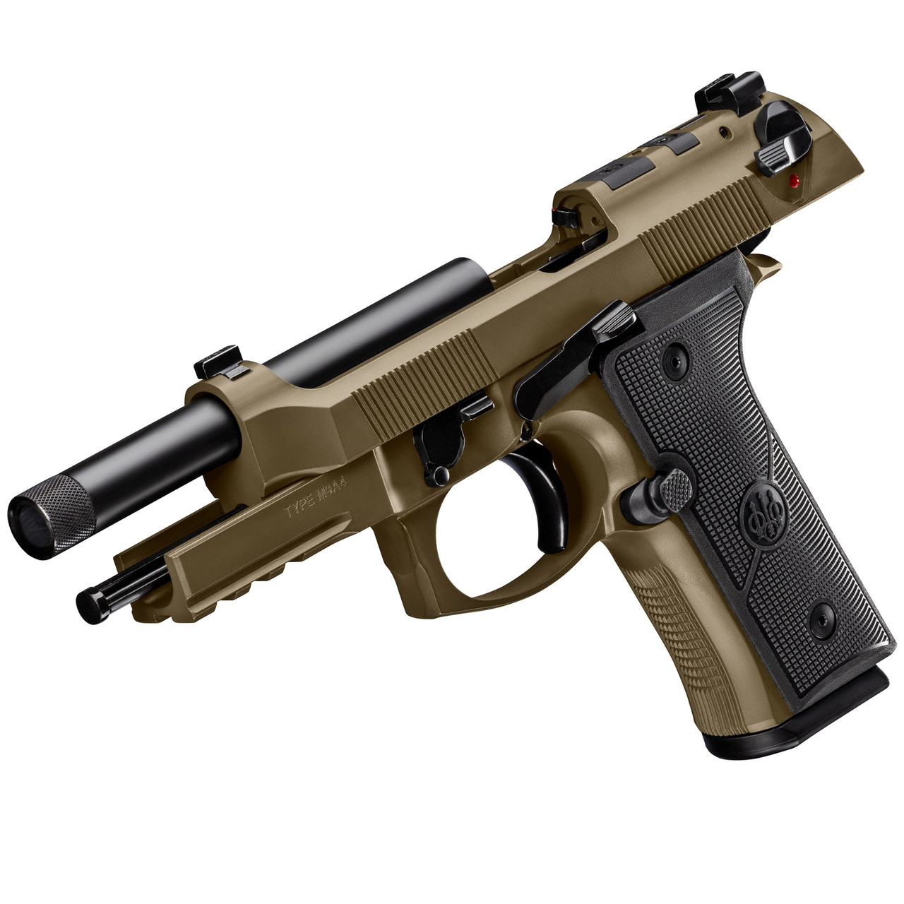 Beretta M9A4 Overlanding 9mm 18rd Pistol, 5.1