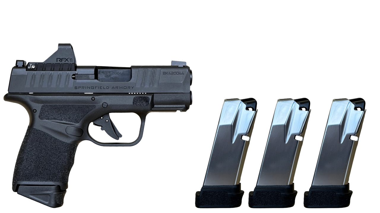 Springfield Hellcat OSP 9mm (OR) 13rd Pistol, W/ Viridian Optic