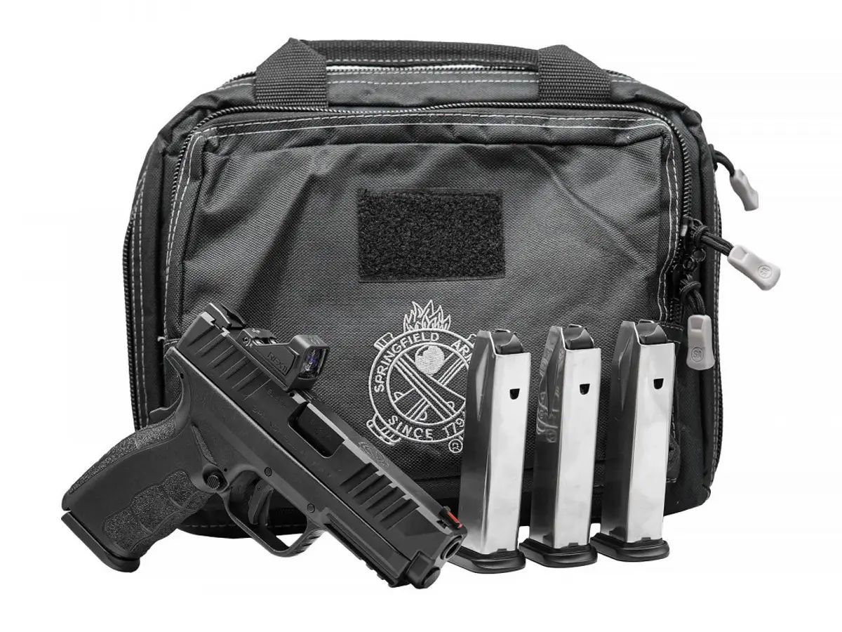 Springfield XD Mod.4 9mm 16rd Pistol Gear Pac, RFX-11 Green Dot