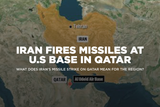Iran Fires Missiles at U.S Base in Qatar