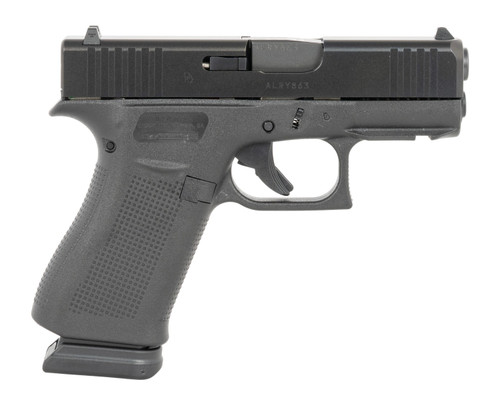 Glock 43X 9mm 15rd Pistol, 3.41" Barrel, Black