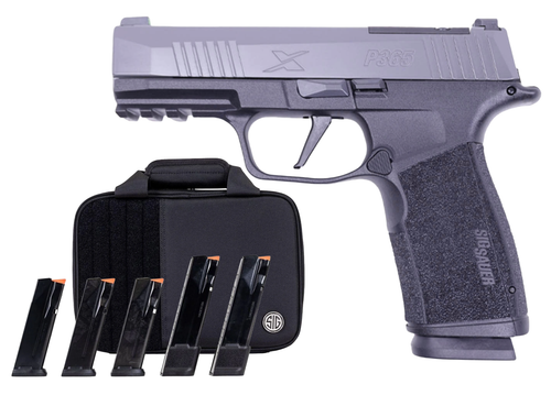 Sig Sauer P365 X-MACRO TACPRO 21rd 9mm OR Pistol, 3.7" Barrel, Gray