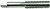Morse Cutting Tools 33714 Straight Flute Hand Taps, High-Speed Steel, Bright Finish, Type, H2 Pitch Diameter, 3 Flu
