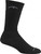 Tactical Merino Wool, Micro Crew, Seamless Ultralight Boot Sock, Style #14025 Black / Large