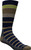 Smartwool Hike Light Striped Crew Socks
