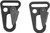 Blackhawk Metal 1-Inch Heavy Duty Snap Alligator Claw Hooks - 98HM00BK