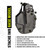 Blackhawk Stache IWB LB Holster for Glock 43x/48 SF XSC Base Kit - 416476BK