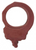 ASP Red Training Chain Handcuffs Red Molded Replica for Training and Practice - 7483-A