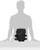 Blackhawk® 56GM03BK - Ultralight Omega Elite™ 9.75" x 6.25" x 5" Black Gas Mask Pouch