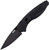 SOG Aegis Folding Knife Assisted 3.5" Black TiNi Plain Blade - AE02-CP