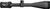 Sig Sauer SOW34203 Whiskey3 4-12x50mm SFP Riflescope w/ BDC-1 QuadPlex Reticle