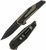 Kershaw Fraxion 1160TANBW BlackWash Clip Point Folding 2.75" Pocketknife