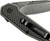 Kershaw Fraxion 1160TANBW BlackWash Clip Point Folding 2.75" Pocketknife