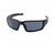 Howard Leight by Honeywell Uvex Hypershock Anti-Glare Shooting Glasses with Uvextreme Plus Anti-Fog Lens Coating, Gray L