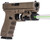 Viridian X5L-FDE Gen 3 Green Laser Sight w/ 500 Lumen Tactical Light - 930-0016