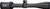 Sig Sauer SOW33204 Whiskey3 3-9x40mm SFP Riflescope w/ BDC-1 QuadPlex Reticle