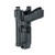 Blackhawk SERPA Level 3 Light Bearing Duty Holster with Matte Finish, Size 13, Black