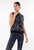 Ultracor Flux Madrid Hooded Lined Vest Black Lavander