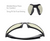 Howard Leight by Honeywell Uvex Hypershock Low-Light Shooting Glasses with Uvextreme Plus Anti-Fog Lens Coating, Amber L
