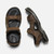 KEEN Men's, Rialto Point Sandal Dark Earth/Black