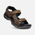 KEEN Men's, Rialto Point Sandal Dark Earth/Black