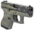 Glock UA265S204OP G26 Gen5 Subcompact 9mm Luger  3.43 Barrel 101 Operator Flag Cerakote Frame  Front Serrated Slide Modular Backstrap Safe Action Trigger