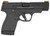 Smith  Wesson 13252 MP Performance Center Shield Plus 9mm Luger 4 Barrel 101 Or 131  Black Polymer Frame Armornite Stainless Slide Fiber Optic Green FrontRed Rear Sights No Manual Safety