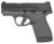 Smith  Wesson 13247 MP Shield Plus 9mm Luger Caliber with 3.10 Barrel 101 Capacity Overall Matte Black Finish Serrated Armornite Stainless Steel Slide Polymer Grip Manual Safety  10 Trigger